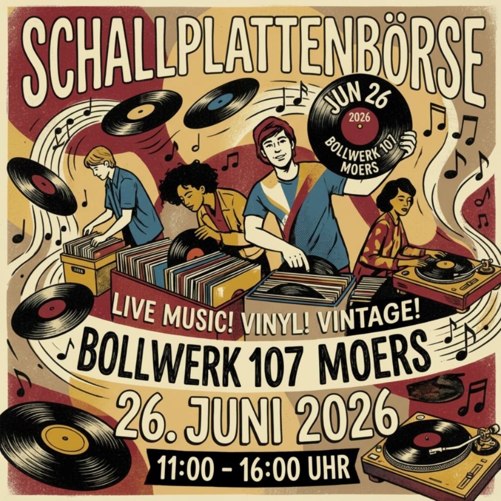 Schallplattenbörse Bitburg 2026 Poster